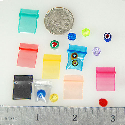 1212 mini apple baggies 12 different colors