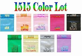 1515 apple mini close able baggies 12 different color